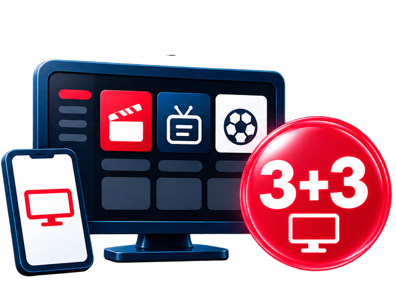 MTEL TV Duo 3+3