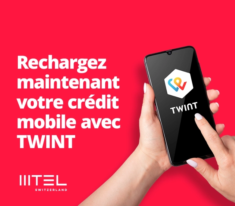 Recharge facilement ton crédit MTEL avec TWINT