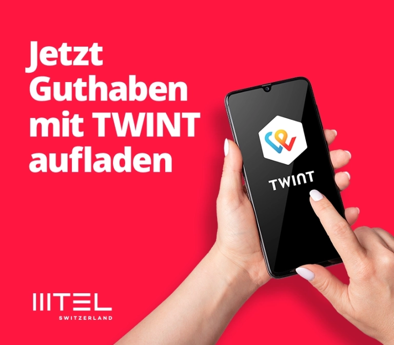 MTEL Guthaben jetzt einfach mit TWINT aufladen