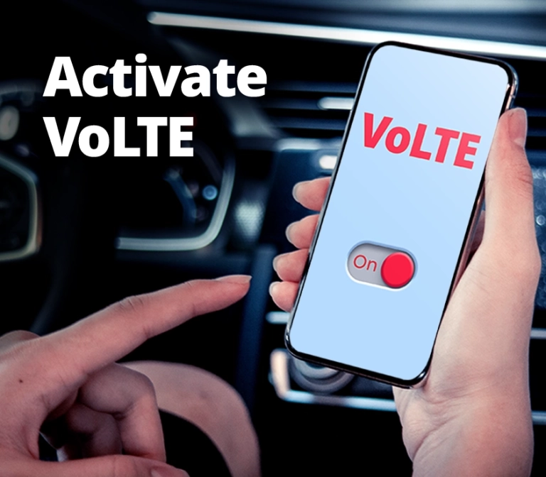 Travel more relaxed with VoLTE